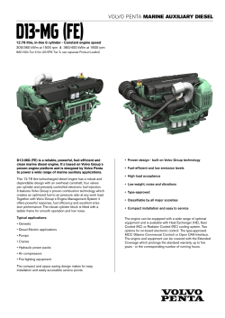 D13-MG (FE) - Volvo Penta