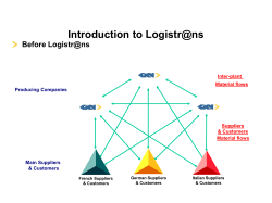 Introduction to Logistr@ns