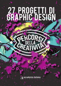 progetti di Graphic Design 2016
