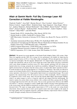 Altair at Gemini North: Full Sky Coverage Laser AO