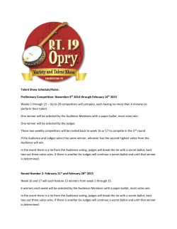 File - Rules and Entry