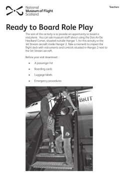 Ready to Board Role Play