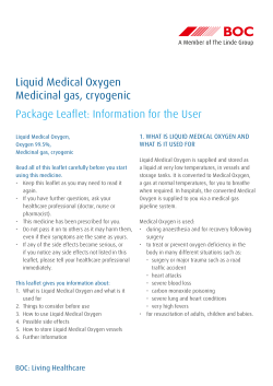 Liquid Medical Oxygen Medicinal gas, cryogenic