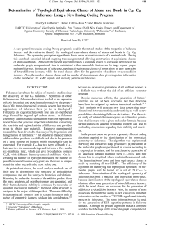 Determination of Topological Equivalence Classes of Atoms and