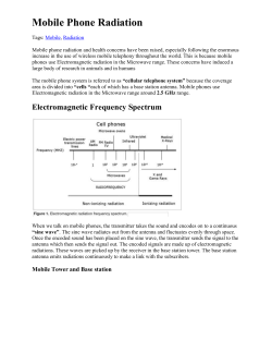 Mobile phone radiation and health concerns have been raised