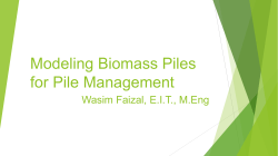 Modeling Pile Management