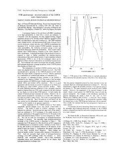 FTIR spectroscopic structural analysis of the CHIP28 water channel