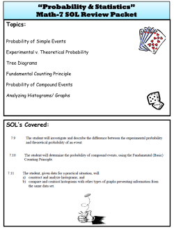 Probability and Statistics