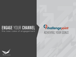 Challengepoint Overview 2014