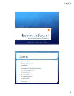 Exploring the Spectrum: How the Law May Advance a