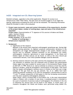 InGOS &ndash; Integrated non-CO 2 Observing System