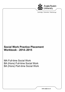 Social Work Students are required to give a succinct pen picture of