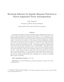 Bootstrap Inference for Impulse Response Functions in Factor