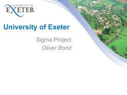 Presentation - University of Bath