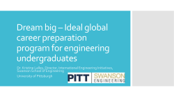 Dream big * Ideal global career preparation