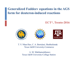 Generalized Faddeevequations in the AGS form for deuteron