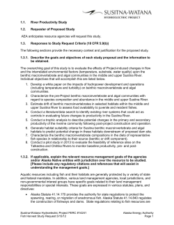Outline for *Preliminary Study Concepts and 2002 Data Collection