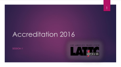 Accreditation 2015