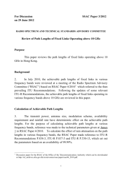 For Discussion on 29 June 2012 SSAC Paper 3/2012 Review of