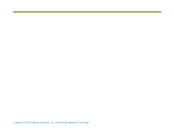 Copyright &copy; 2006 Pearson Education, Inc., publishing as Benjamin