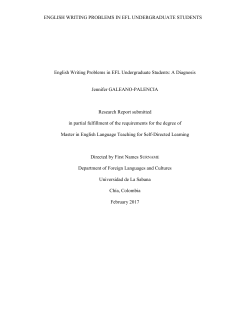 Table of Tables - Virtual Postgrados Unisabana