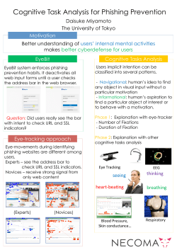 Cognitive Task Analysis for Phishing Prevention