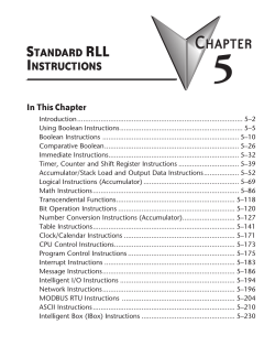 Chapter 5 - Automation Direct