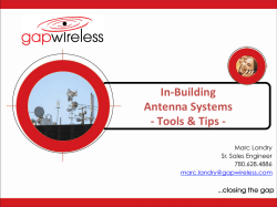 Building Antenna Systems