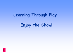 First Step Preschool - Parma City School District