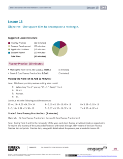 Grade 2 Mathematics Module 6, Topic C, Lesson 13