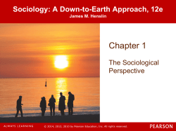 Origins of Sociology