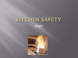 Kitchen Safety