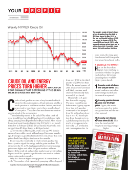 crude oil and energy prices turn higher watch for
