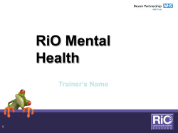 Assessment Forms