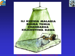 ITNs Tanzania