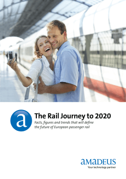 The Rail Journey to 2020