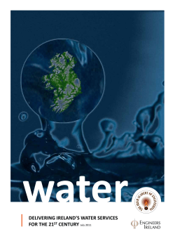 Delivering Ireland`s Water Services for the 21st