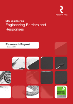 Engineering Barriers and Responses