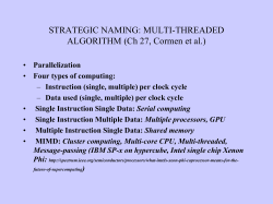 ALGORITHM TYPES