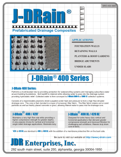 j-drain 400 - US Construction Fabrics