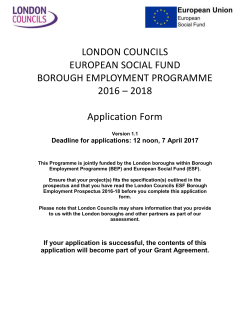 Part A - London Councils