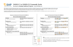 OASIS-C1 to OASIS-C2 Crosswalk Guide
