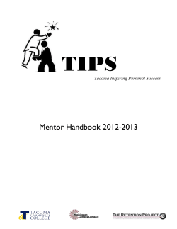 Mentor - Washington Campus Compact