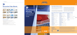 Performance Flooring Color Portfolio