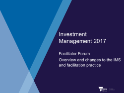 Solution definition - Department of Treasury and Finance