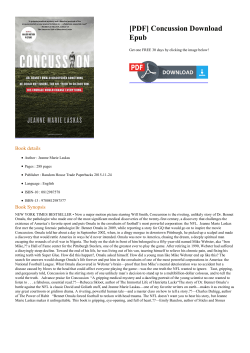 Concussion Epub
