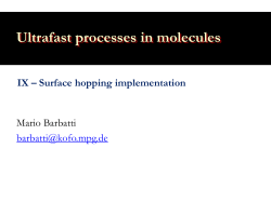 Surface hopping