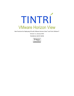 VMware Horizon View