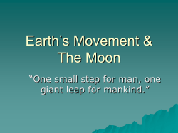 The Moon and Its Properties