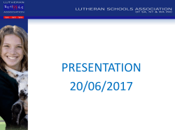 LSA 2013 * 2015 Strategic Intention